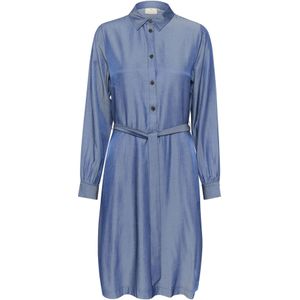 Kaffe Blousejurk 'Leonora'  royal blue/koningsblauw