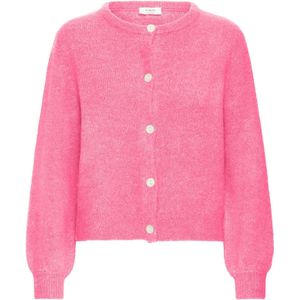 b.young Gebreid vest 'BYNimma'  lichtroze