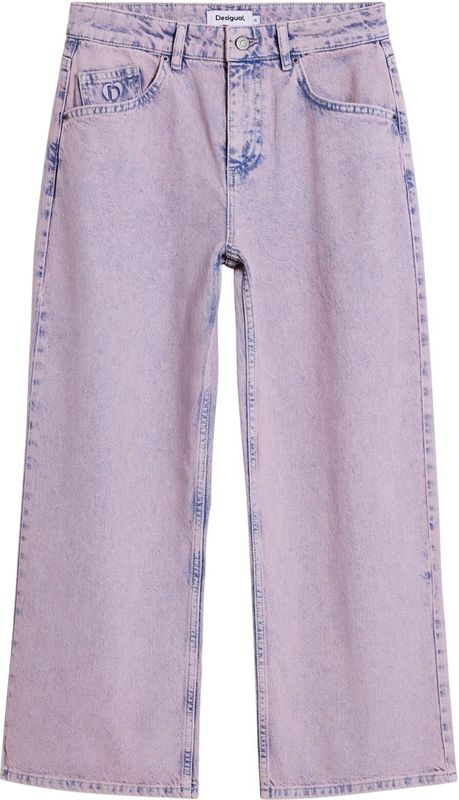 Desigual - Capri Broeken - Grijs - 7/8 Lengte - Regular Fit