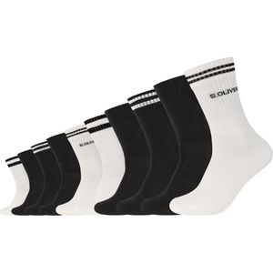 s.Oliver Sokken  zwart / wit
