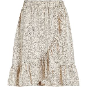 VILA Rok 'Almeria'  taupe / zwart