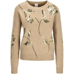 MADELEINE Trui  beige / goud