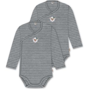 normani Rompertje/body  grijs / gemengde kleuren