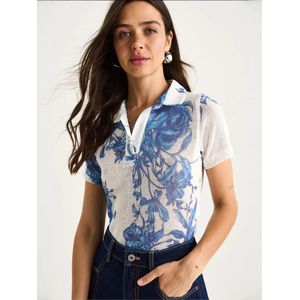 Bianco Lucci Shirt  blauw / azuur / donkerblauw / wit