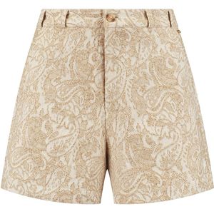 Shiwi Broek 'Mae'  bruin / wit