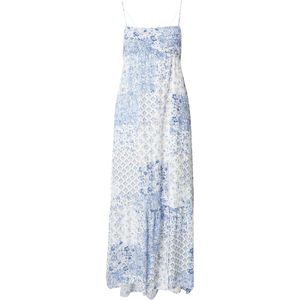 HOLLISTER Jurk  royal blue/koningsblauw / lichtblauw / wit