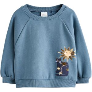 Next Sweatshirt  blauw / nachtblauw / goud