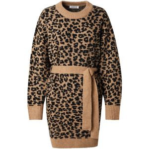 EDITED Jurk 'Mariana'  beige / bruin