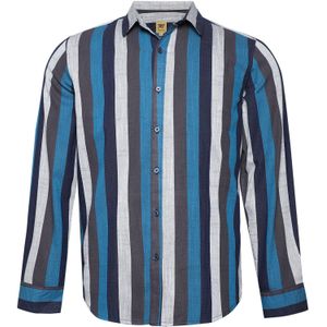 Campus Sutra Overhemd 'Xara'  beige / blauw / turquoise / grijs