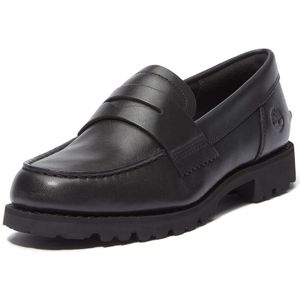 Timberlandvoor vrouwen. TB0A441XEIW1 Noreen dames lichtgewicht mocassins in bordeauxrood (37 W), Leer, Bruin, Plat, Geen, Casual