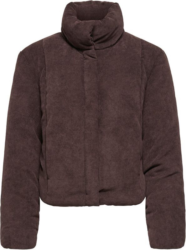 JDY - Puffer Jacket - Kort - Hoge Opstaande Kraag - Lange Mouwen - Winddichte Stormmanchetten