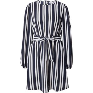 VILA Jurk 'RASHA'  navy / wit
