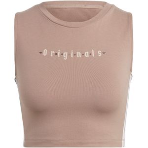 ADIDAS ORIGINALS Top  lichtbruin / zwart / wit