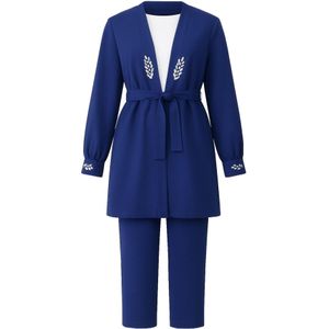 MODAMIHRAM Broekpak  blauw / transparant