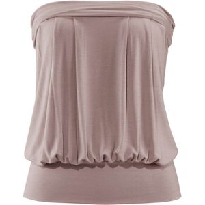 Lascana - Bandeautop - Strapless - Rimpeling - Elastisch