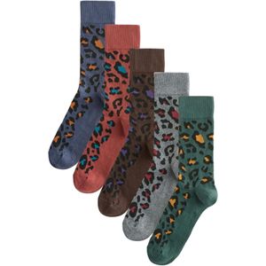 Next Sokken  navy / bruin / groen / rood