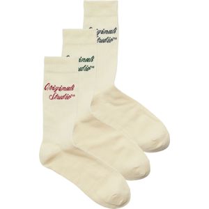 JACK & JONES Sokken 'JACNORREBRO'  spar / wijnrood / zwart / wolwit