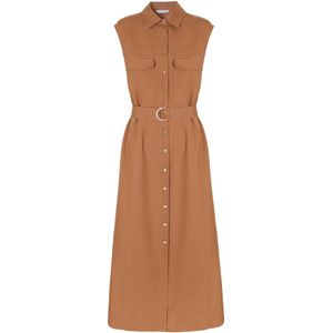 Tatuum - Dameshemdjurk - Mokka