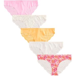 Next Slip  geel / oranje / rosa / pitaja roze / wit