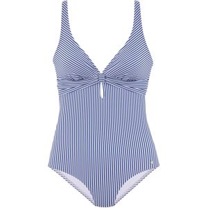 Badpak - Gestreept - Gedrapeerd - Backless - Zonder Beugel