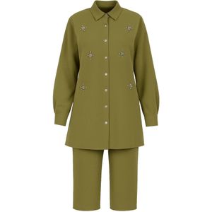 MODAMIHRAM Broekpak  olijfgroen