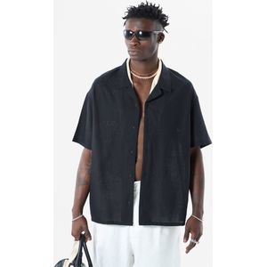 VAMOS CLO Overhemd  zwart