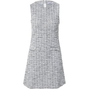 ABOUT YOU Jurk 'Leyla'  grijs / zilver / wit