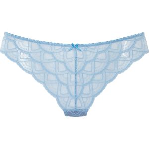 Slips - Lichtblauw - Katoen - Aansluitend