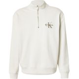 Sweatshirt met opstaande kraag