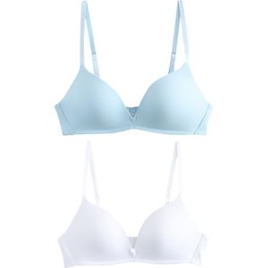 Next BH  blauw / wit