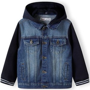 MINOTI Tussenjas  blauw denim / zwart