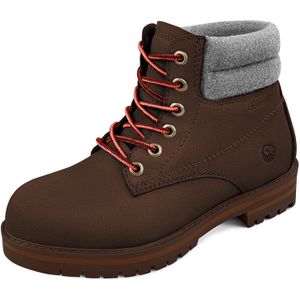 GIESSWEIN Boots  donkerbruin / grijs