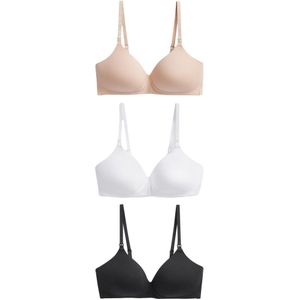 Next Voedingsbh  beige / zwart / wit