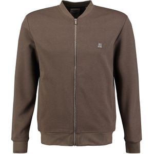 Key Largo Sweatvest 'Rick'  ombergrijs