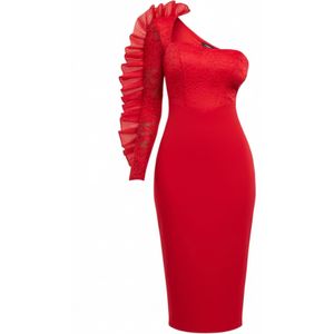 GODDIVA Avondjurk  rood