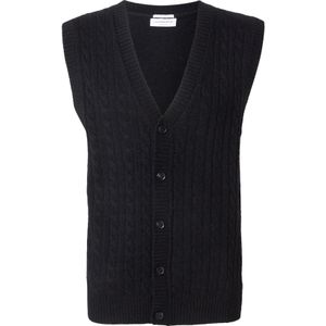 Lindbergh Gebreid vest  zwart