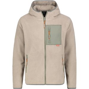 Sublevel Fleece jas  beige / jade groen