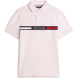 TOMMY HILFIGER Shirt  rosa / rood / zwart
