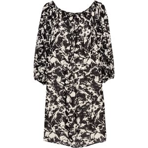 2NDDAY Jurk 'Lurdes'  zwart / wit