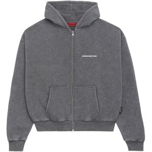 Prohibited Sweatvest  donkergrijs / wit