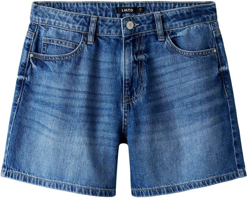 LMTD - NlfBett - Korte Broeken - Medium+ Blue Denim