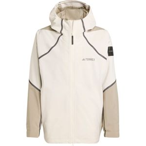 ADIDAS TERREX Outdoorjas 'Nat Geo'  beige / donkerbeige / zwart