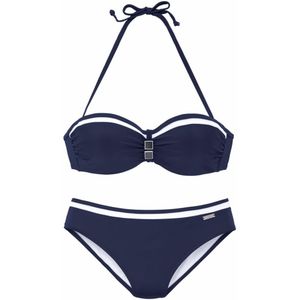 LASCANA - Beugelbikini - Wit - 80% Polyamide, 20% Elastan