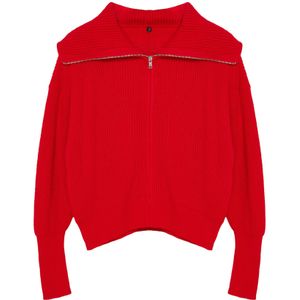 Trendyol Gebreid vest  rood