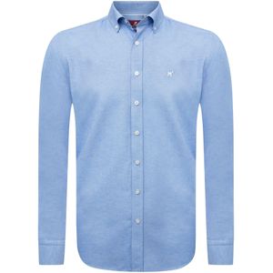 Williot Overhemd  blauw denim / wit