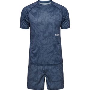 Hummel Huispak  marine / grijs