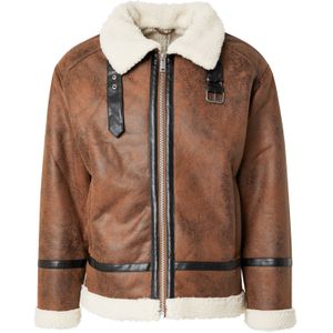 Lindbergh - Tussenjas - Bruin - Bikerjack - Licht Gevoerd