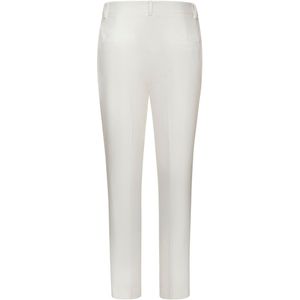 Pantalon - Crème - Figuurvormend - Business-Look