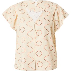 OBJECT Blouse 'Chang'  crème / bruin