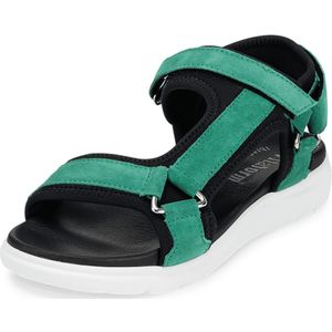 VITAFORM Sandaal  groen / zwart